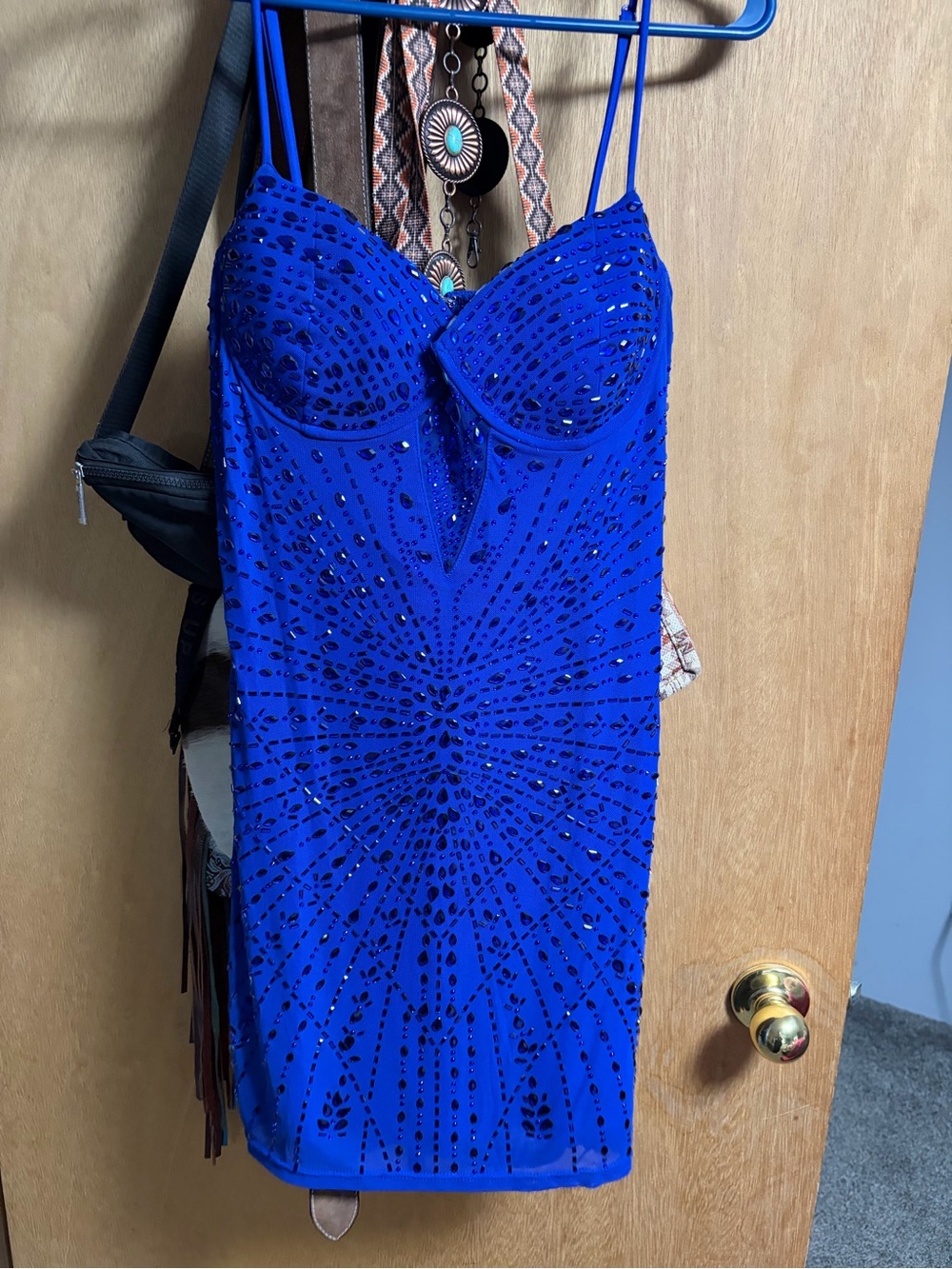 Blue Windsor Homecoming Mini Dress Size XL